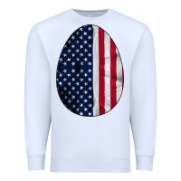 White AMERICAN FLAG Premium Sweatshirt - Bettercallsaul