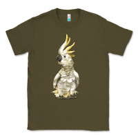 Army Green Cockatoo Bird Classic Tee - LillyAllenDesigns