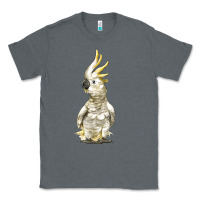 Charcoal Heather Cockatoo Bird Classic Tee - LillyAllenDesigns