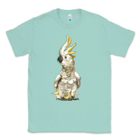 Seafoam Cockatoo Bird Classic Tee - LillyAllenDesigns