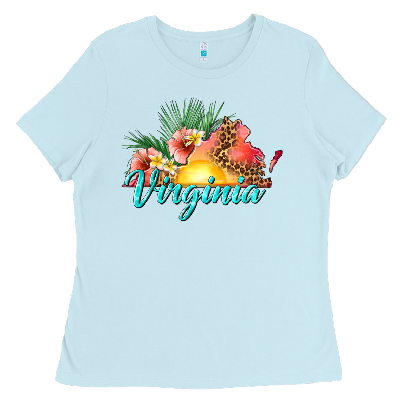 Summer Virginia Ladies Tee by texasbilliewilder | Teevron