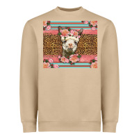Mushroom llama and roses glitter Heavyweight Sweatshirt - LillyAllenDesigns