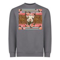 Storm llama and roses glitter Heavyweight Sweatshirt - LillyAllenDesigns