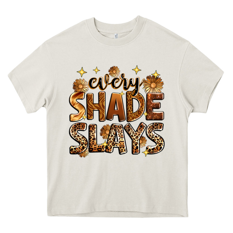 Every Shade Slays Heavy Core Tee by Zillion Design Studio | Teevron
