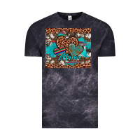 Cloud Black hearts mama Vintage Tee - Artiststas