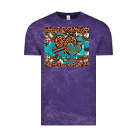 Cloud Purple hearts mama Vintage Tee - Artiststas