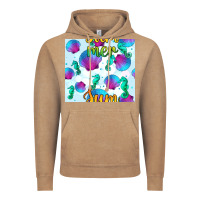 Vintage Coffee seahorse and sea shell seamless pattern Vintage Hoodie - BundleAndBundleShop