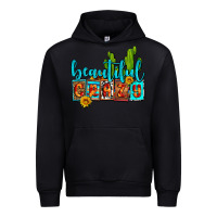 Black beautiful crazy olivia Urban Hoodie - OliviaCreatesArt