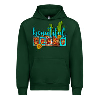Forest Green beautiful crazy olivia Urban Hoodie - OliviaCreatesArt