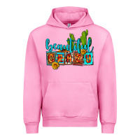 Fuchsia Pink beautiful crazy olivia Urban Hoodie - OliviaCreatesArt