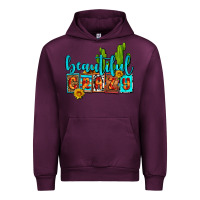 Mauve Wine beautiful crazy olivia Urban Hoodie - OliviaCreatesArt