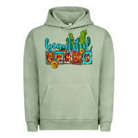 Pigment Oil Green beautiful crazy olivia Urban Hoodie - OliviaCreatesArt