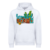 White beautiful crazy olivia Urban Hoodie - OliviaCreatesArt