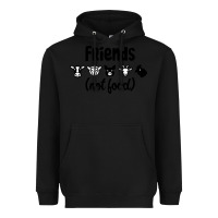Black Friends not Food Heavyweight Hoodie - Bettercallsaul