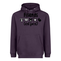 Plum Friends not Food Heavyweight Hoodie - Bettercallsaul