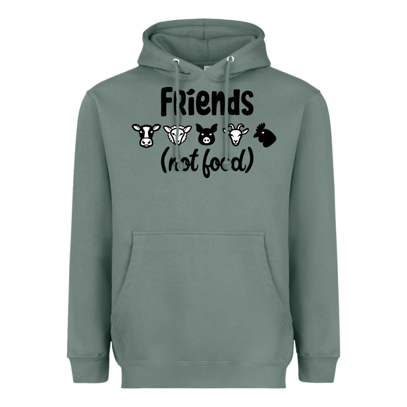 Friends Not Food Heavyweight Hoodie by Bettercallsaul | Teevron