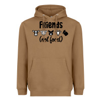 Toasted Coconut Friends not Food Heavyweight Hoodie - Bettercallsaul
