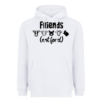 White Friends not Food Heavyweight Hoodie - Bettercallsaul