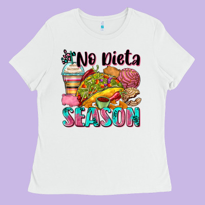 No Dieta Season Ladies Tee Designed By Zillion Design Studio