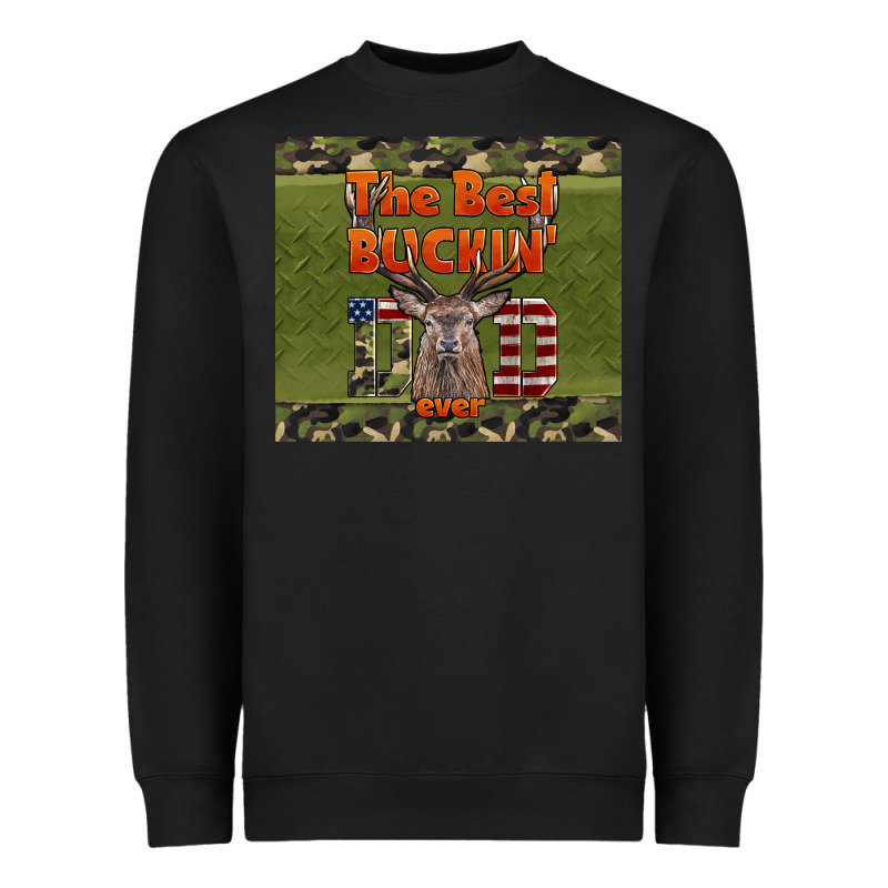 Best Bucking Dad Ever Heavyweight Sweatshirt by LillyAllenDesigns | Teevron