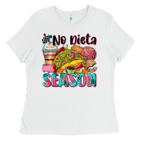 White no dieta season Ladies Tee - Zillion Design Studio
