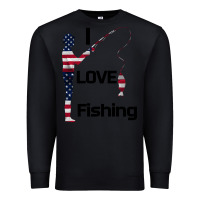Black I love fishing Premium Sweatshirt - Bettercallsaul