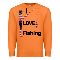 Carrot I love fishing Premium Sweatshirt - Bettercallsaul