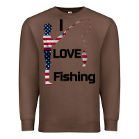 Chestnut I love fishing Premium Sweatshirt - Bettercallsaul