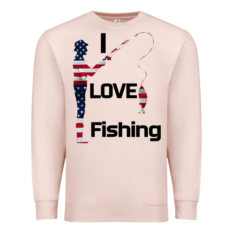 I Love Fishing Premium Sweatshirt by Bettercallsaul | Teevron