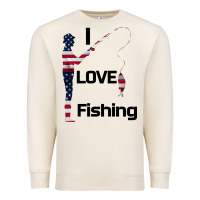 Sandshell I love fishing Premium Sweatshirt - Bettercallsaul