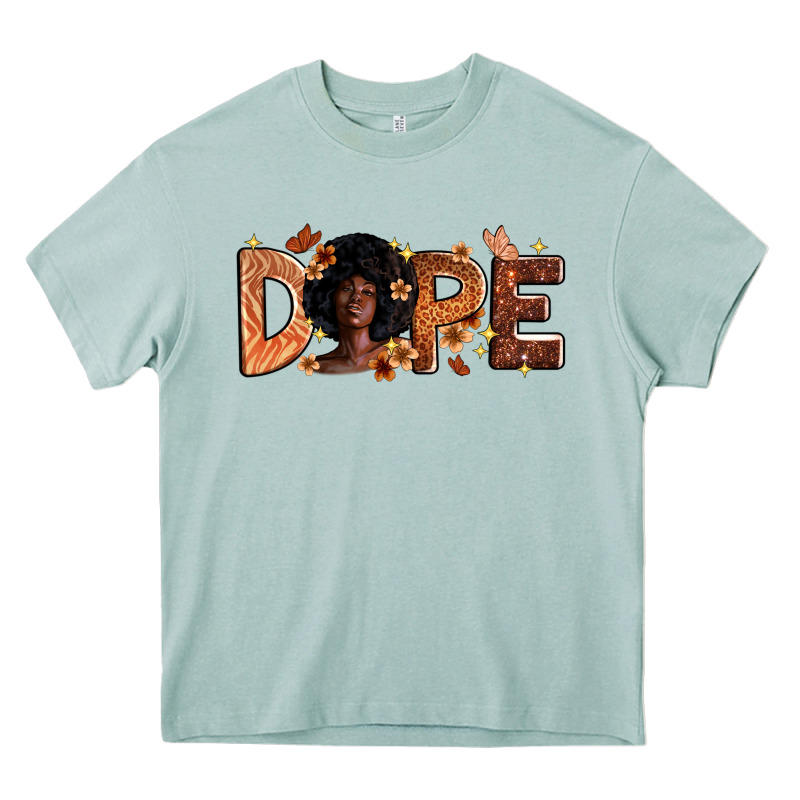 Dope Melanin Heavy Core Tee by Zillion Design Studio | Teevron
