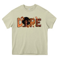 Mossy dope melanin Heavy Core Tee - Zillion Design Studio