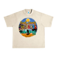 Sandshell boat waves sun rays lake days Urban Heavy Tee - NancyCooperArtShop