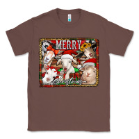 Chestnut merry christmas goats Classic Tee - Jasminsmagicworld