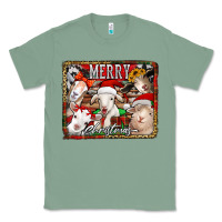 Sage merry christmas goats Classic Tee - Jasminsmagicworld