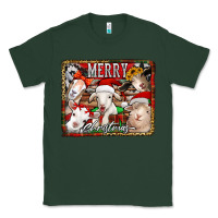 Sports Green merry christmas goats Classic Tee - Jasminsmagicworld