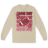 Mushroom game day football Long Sleeve Tee - MaliasSmallBusiness