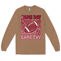 Toasted Coconut game day football Long Sleeve Tee - MaliasSmallBusiness