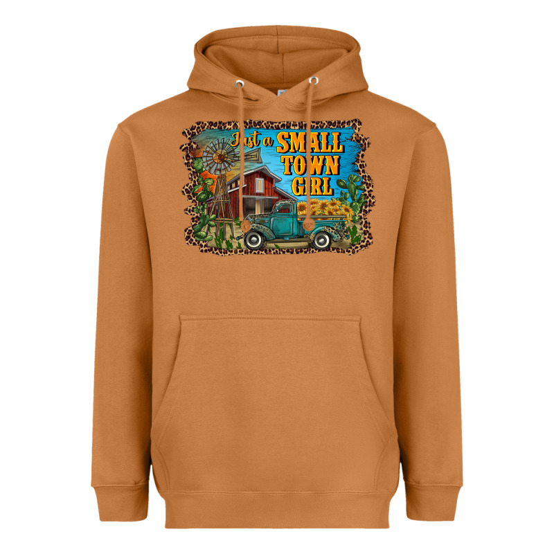Just A Small Town Girl Heavyweight Hoodie by RanaPortraitStore | Teevron