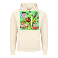 Vintage Artic school seamless pattern Vintage Hoodie - BundleAndBundleShop