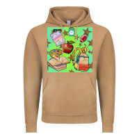Vintage Camel school seamless pattern Vintage Hoodie - BundleAndBundleShop