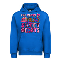 Cobalt my class is full of sweet hearts olivia Urban Hoodie - OliviaCreatesArt