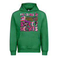 Emerald my class is full of sweet hearts olivia Urban Hoodie - OliviaCreatesArt