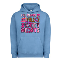 My Class Is Full Of Sweet Hearts Olivia Urban Hoodie | Teevron