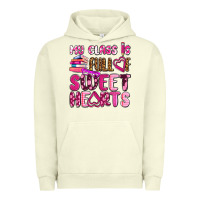 Pigment Pistachio my class is full of sweet hearts olivia Urban Hoodie - OliviaCreatesArt