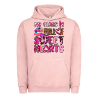 Pigment Salmon my class is full of sweet hearts olivia Urban Hoodie - OliviaCreatesArt