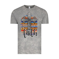 Cloud Rock western faith Vintage Tee - AdoDesignShop