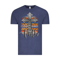 Vintage Denim western faith Vintage Tee - AdoDesignShop