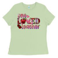 Matcha one loved teacher Ladies Tee - RanaPortraitStore