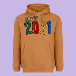 Happy 2021 Heavyweight Hoodie Designed By Bettercallsaul